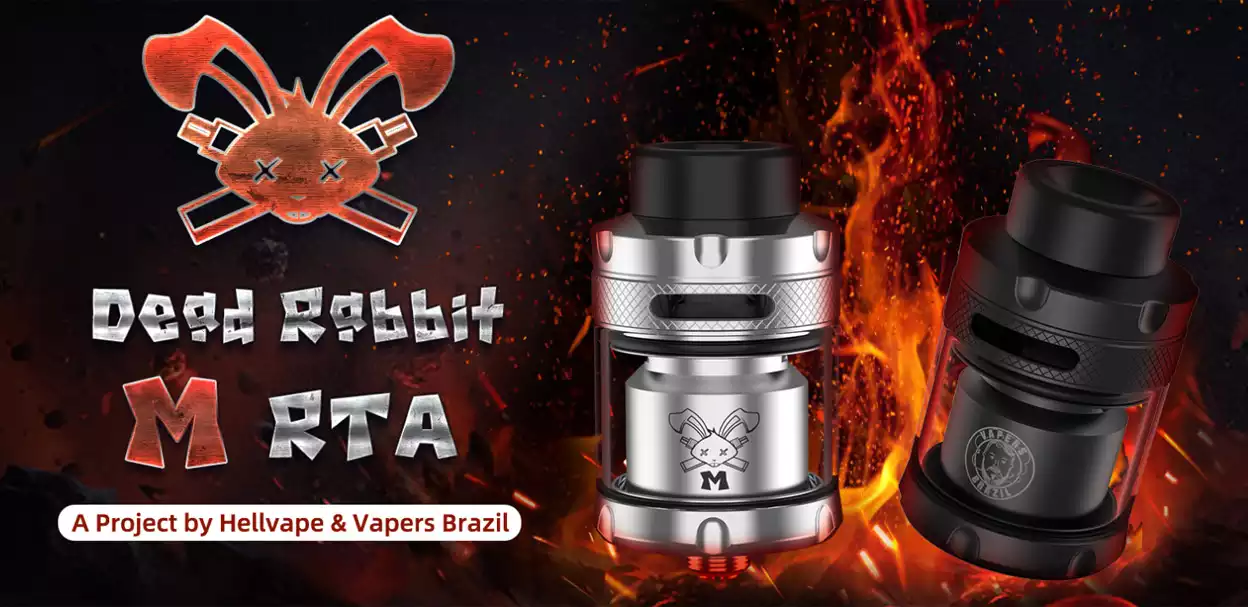 atomizor Dead Rabbit M argintiu